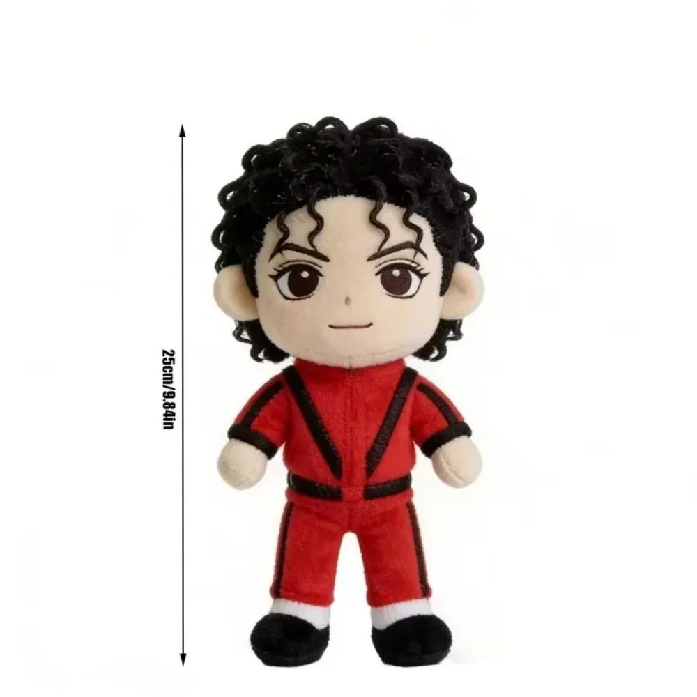 In Stock Michael Jackson Plush Doll Celebrity Merchandise Plush Toy Home Ornament Collection Birthday Gift For Fans Toy