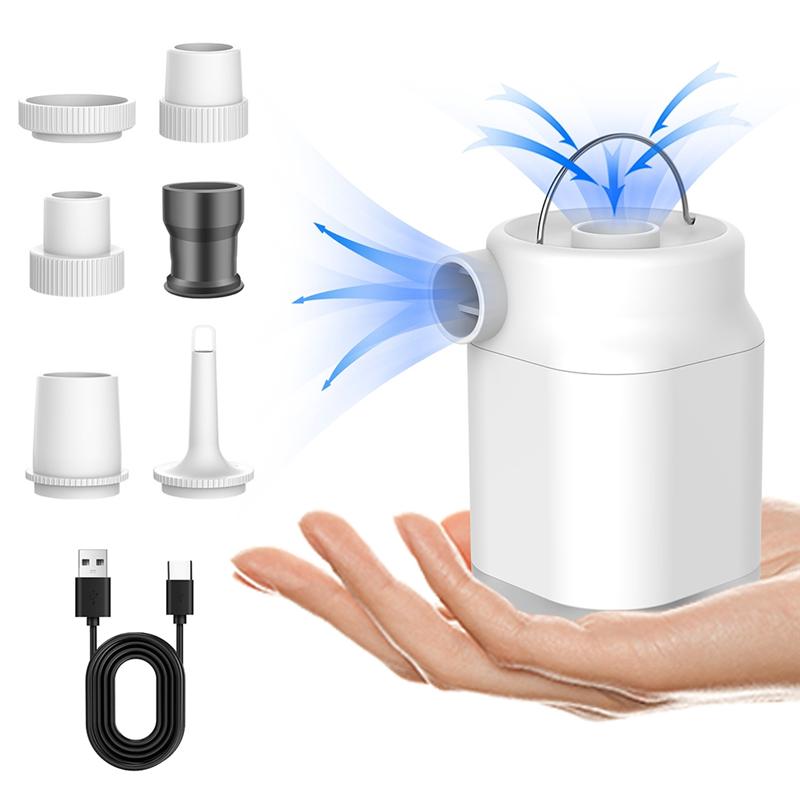 NEW-Portable Compressors MINI Wireless Tyre Inflator Air Compressor For Car Bike Ball With Power Bank LED Light