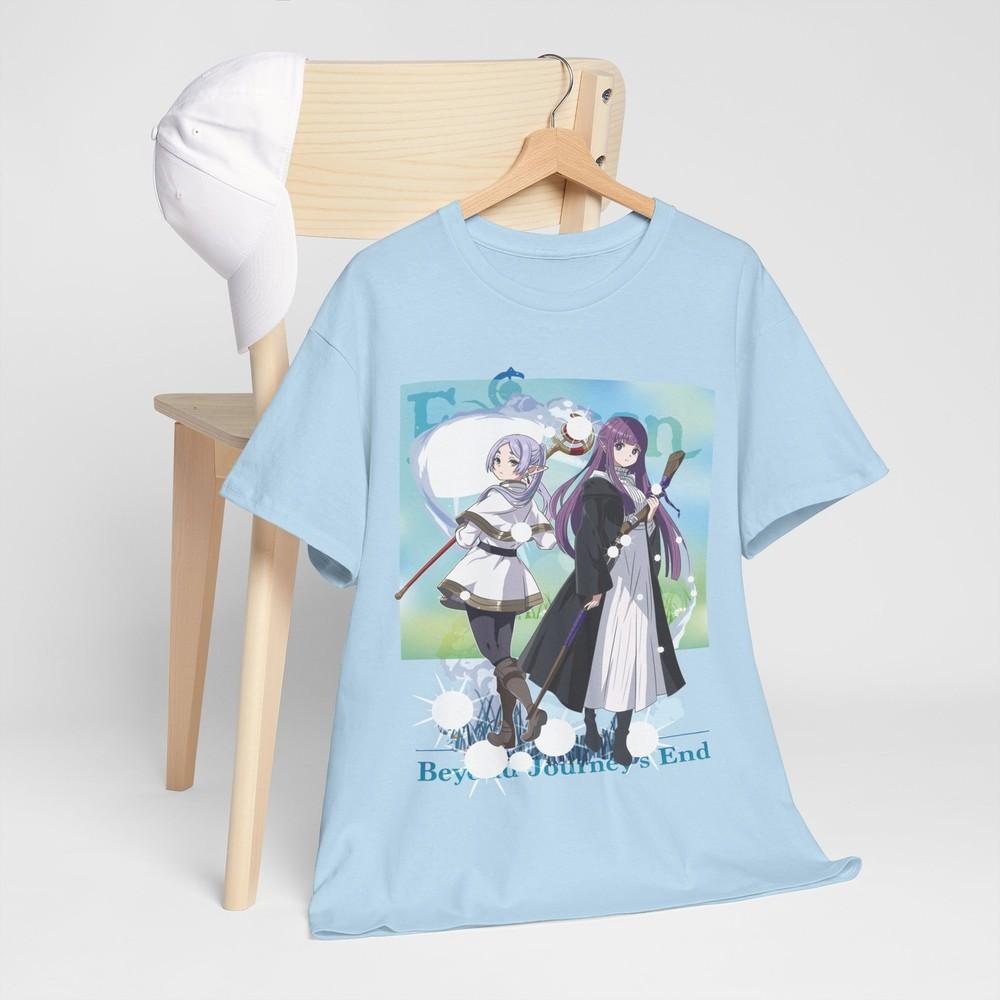 Frieren TShirt Beyond Journeys End Fern Stark Sleeve Unisex Shirt All Size M