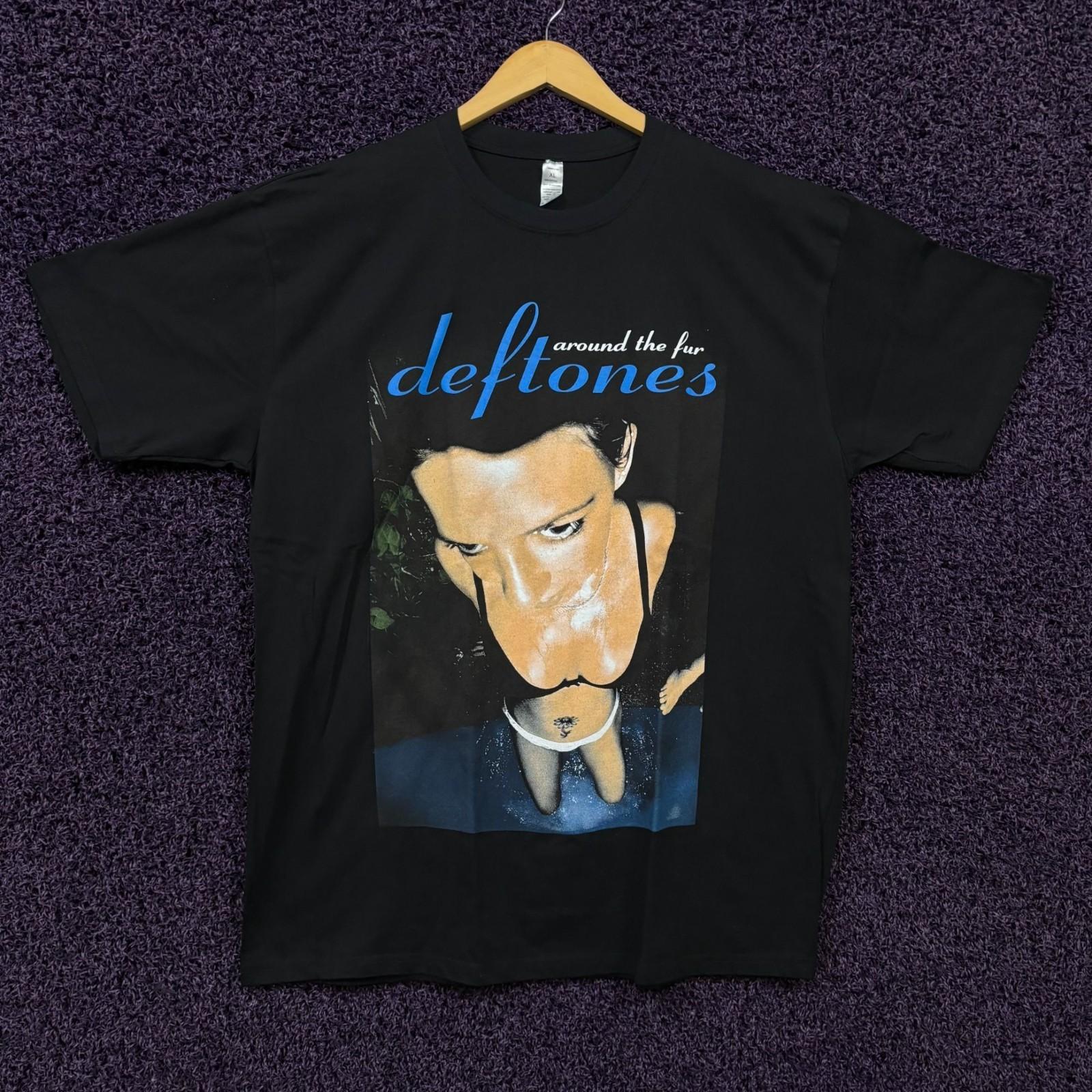 Deftones Around the Fur Album Cover Art Shoegaze T-Shirt XL XXXXL