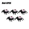 Halloween Spider Eyeball LED Candle Lights Horror Glowing Spider Lamp Tabletop Decor For Haunted House Party Atmosphere Ornament