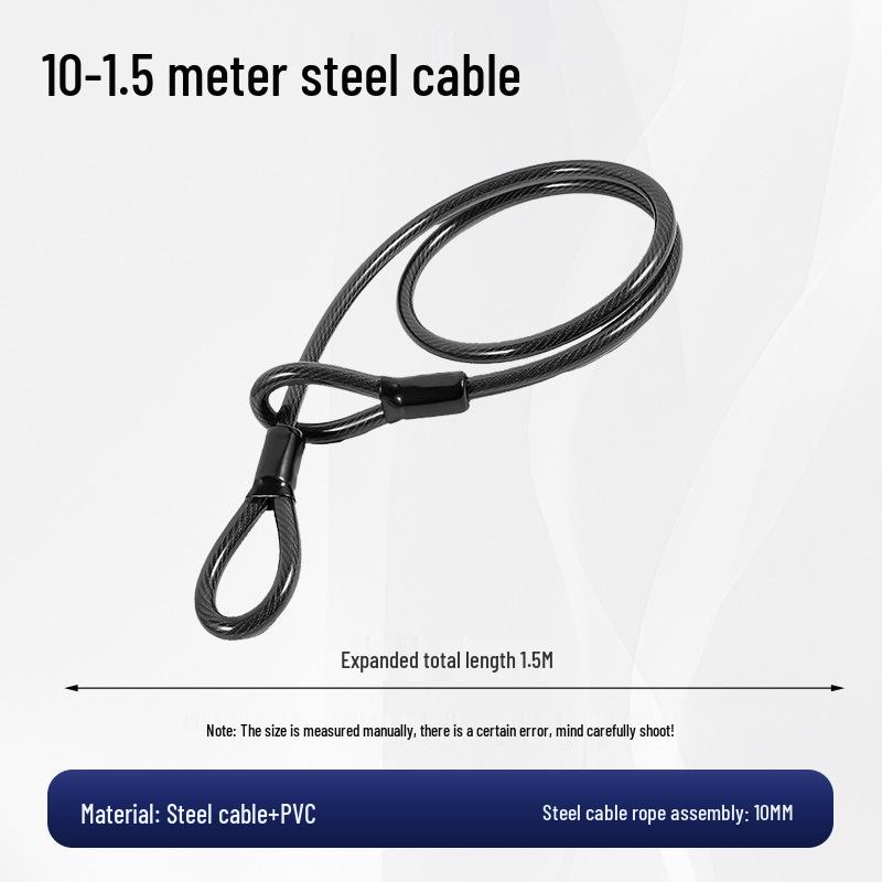 Universal Anti-theft Helmet Lock for Electric Vehicles and Bicycles