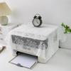1Pcs Universal Fax Machine Dustproof Cover Lace Rice Cooker Protector  Kitchen Office Supply