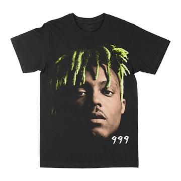 Juice WRLD Unisex Black Cotton TShirt Streetwear Hip Hop Graphic Tee M