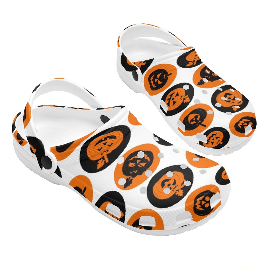 Women Men Printed EVA Clogs Lightweight Breathable Slip On Garden Beach Pool Bathroom Home Casual Summer Footwear