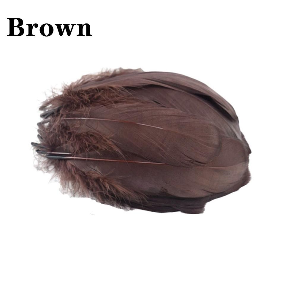 100Pcs Natural Goose Feathers Plumas Wedding Party White Feathers Christmas Crafts DIY Jewelry Making Decoration Accessories