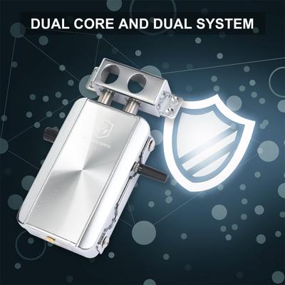 Home Door Lock Kit Remote Control Keyless Entry Electronic Lock Silent Version Smart Wireless Anti Theft Deadbolt