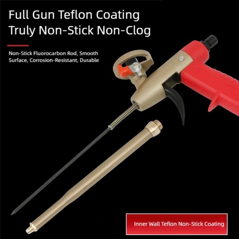 Foam Expanding Sprayer Applicator Foaming Jet Applicator Metal Sprayer Pump Sealant Caulking Tool for House Renovation