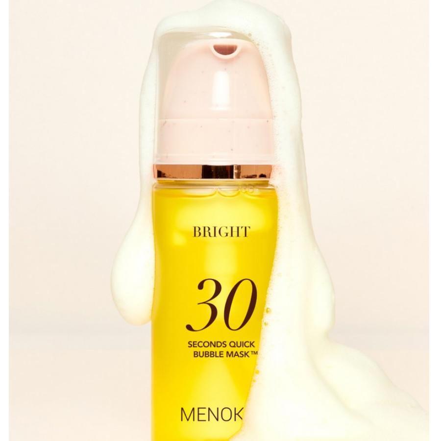 Menokin Masque Mousse Fermeté Rapide 30 Secondes Bright 95ml