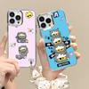Cartoon Z-ZOFriends Phone Case For IPhone 17 Air 16 15 14 13 12 11 Pro Pro Max Plus Transparent Soft Cover