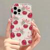 Cute Cherry Phone Case For iPhone 17 15 16 13 11 12 14 Pro Max 14 15 Plus 17 Air X XS Max XR Shockproof Soft Clear Cover Coque