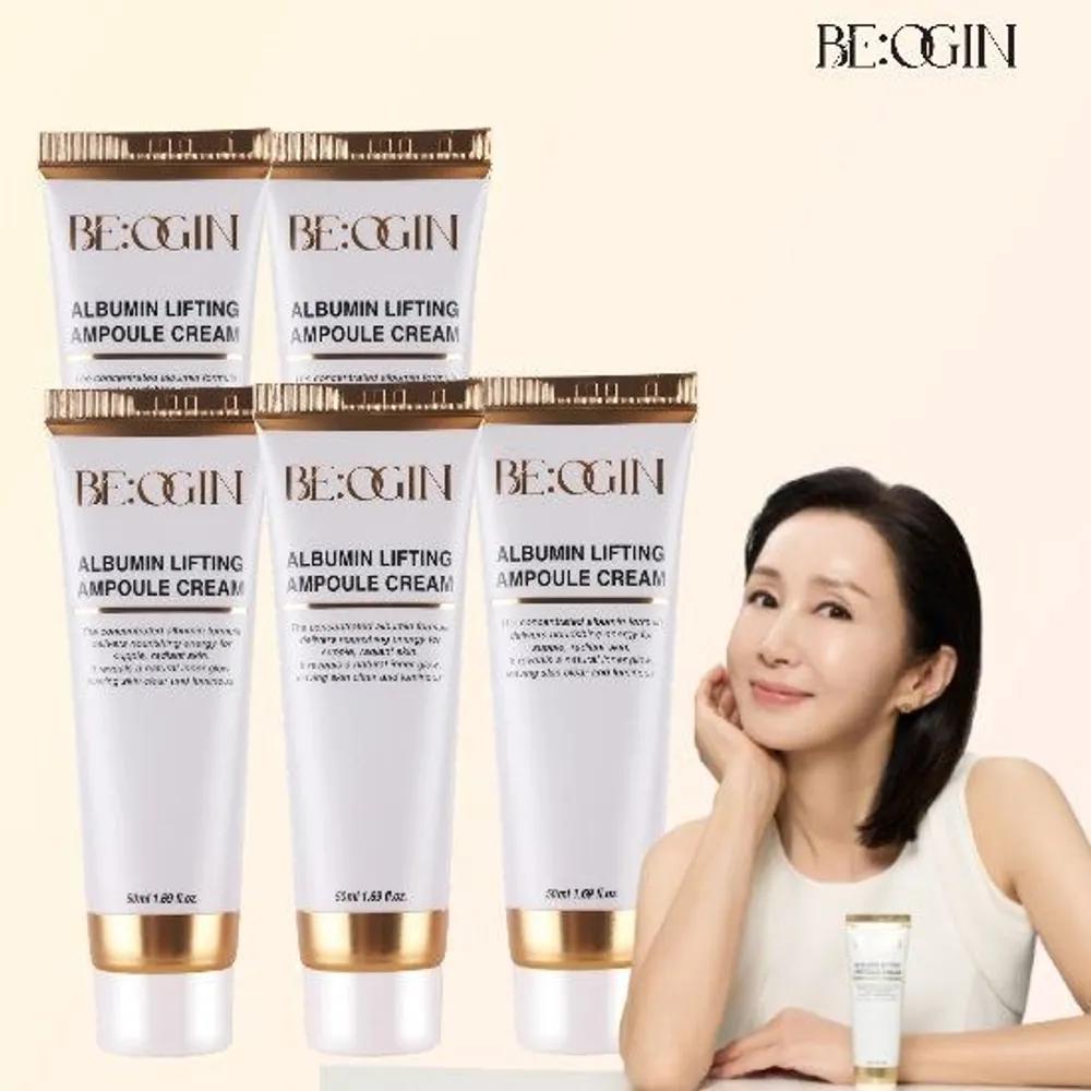 [Basic] BE:OGIN Jeon In-hwa Albumin Lifting Cream 50ml*5 bottles