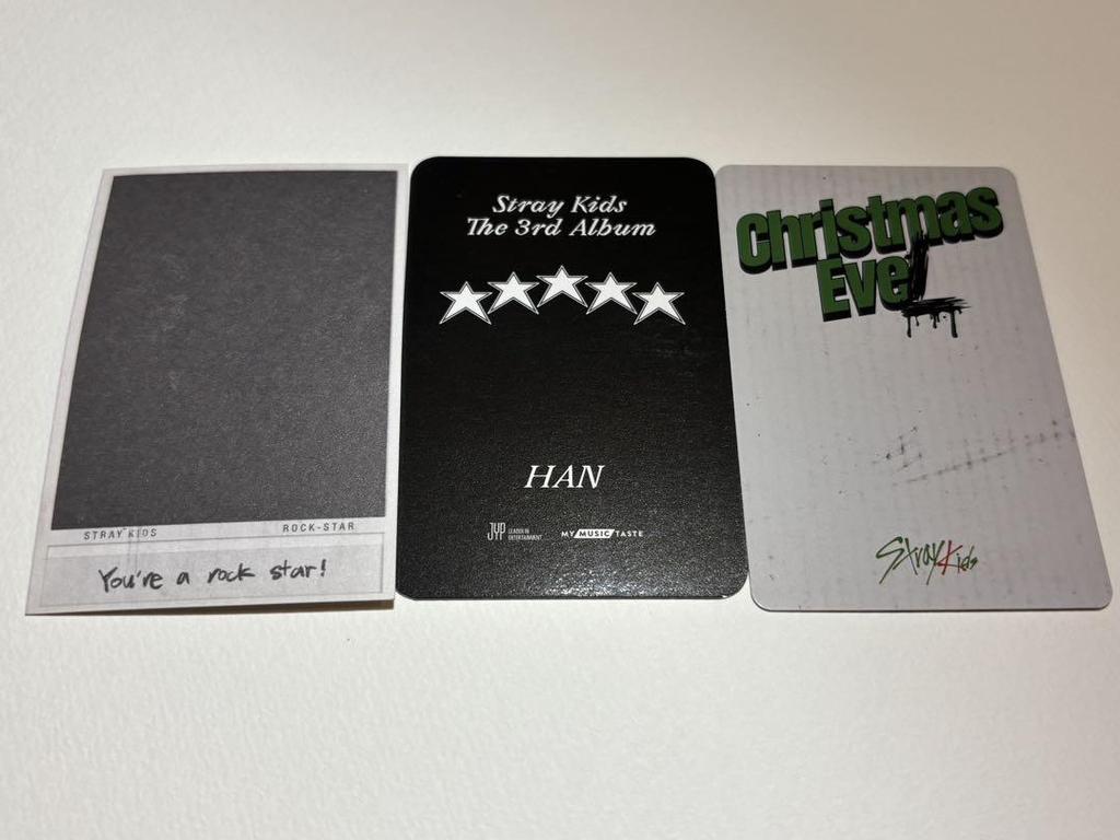 [USED] Han Ji-sung Stray Kids 5star Christmas Eve