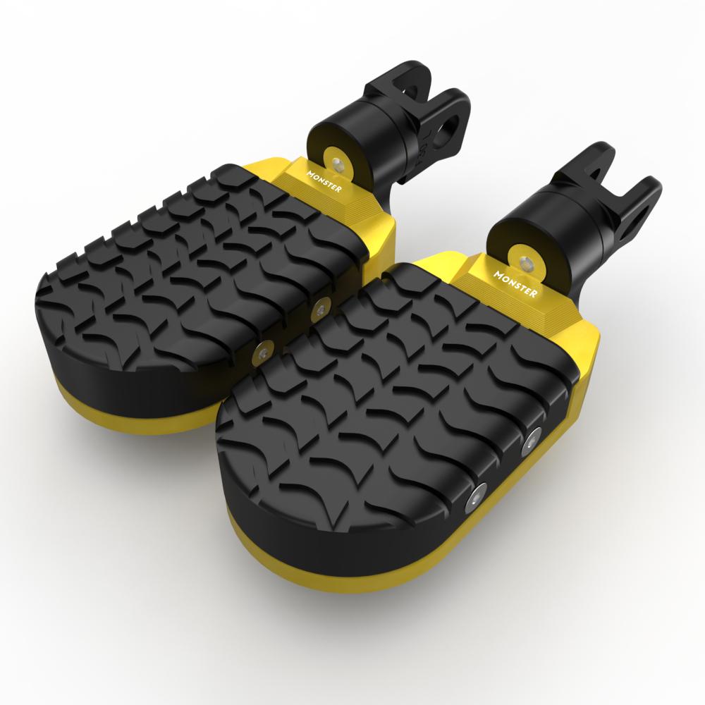 Motorcycle Adjustable Front Footpegs Footrest For Ducati Monster 620 2006-2007 696 2008-2014 796 797 1100 Multistrada 1100/S