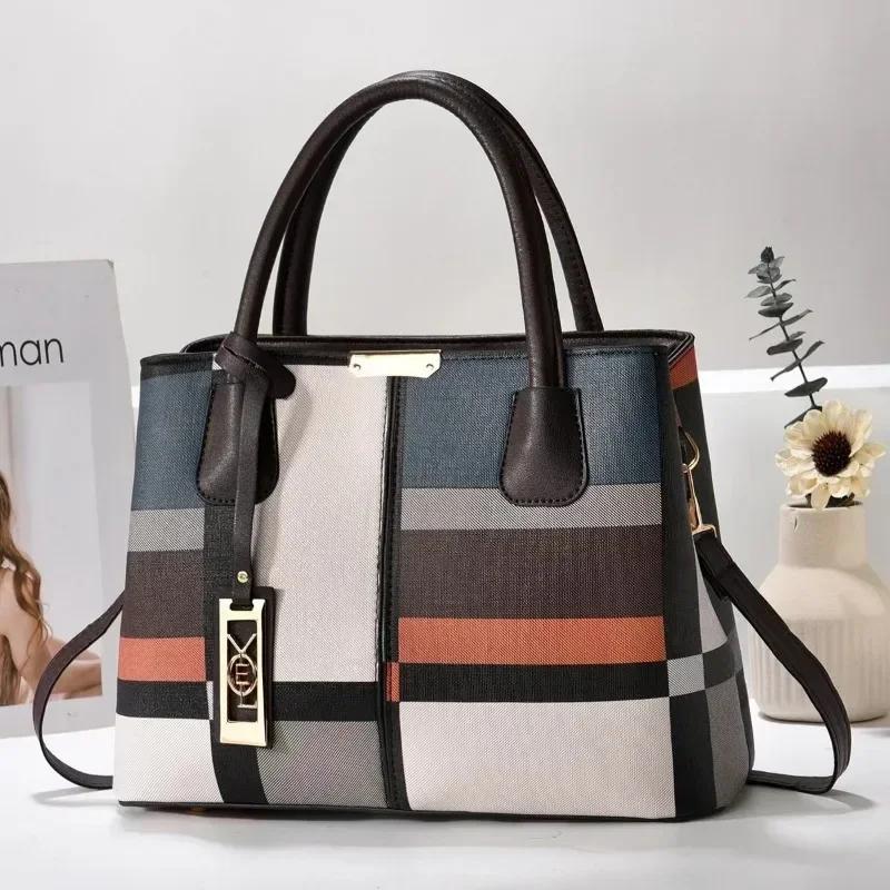 Luxury Brand Designer Women'S Handbag Fashion Trend Shoulder Bag Large Capacity Classic Crossbody Bag Commuting Tote Bag Women
