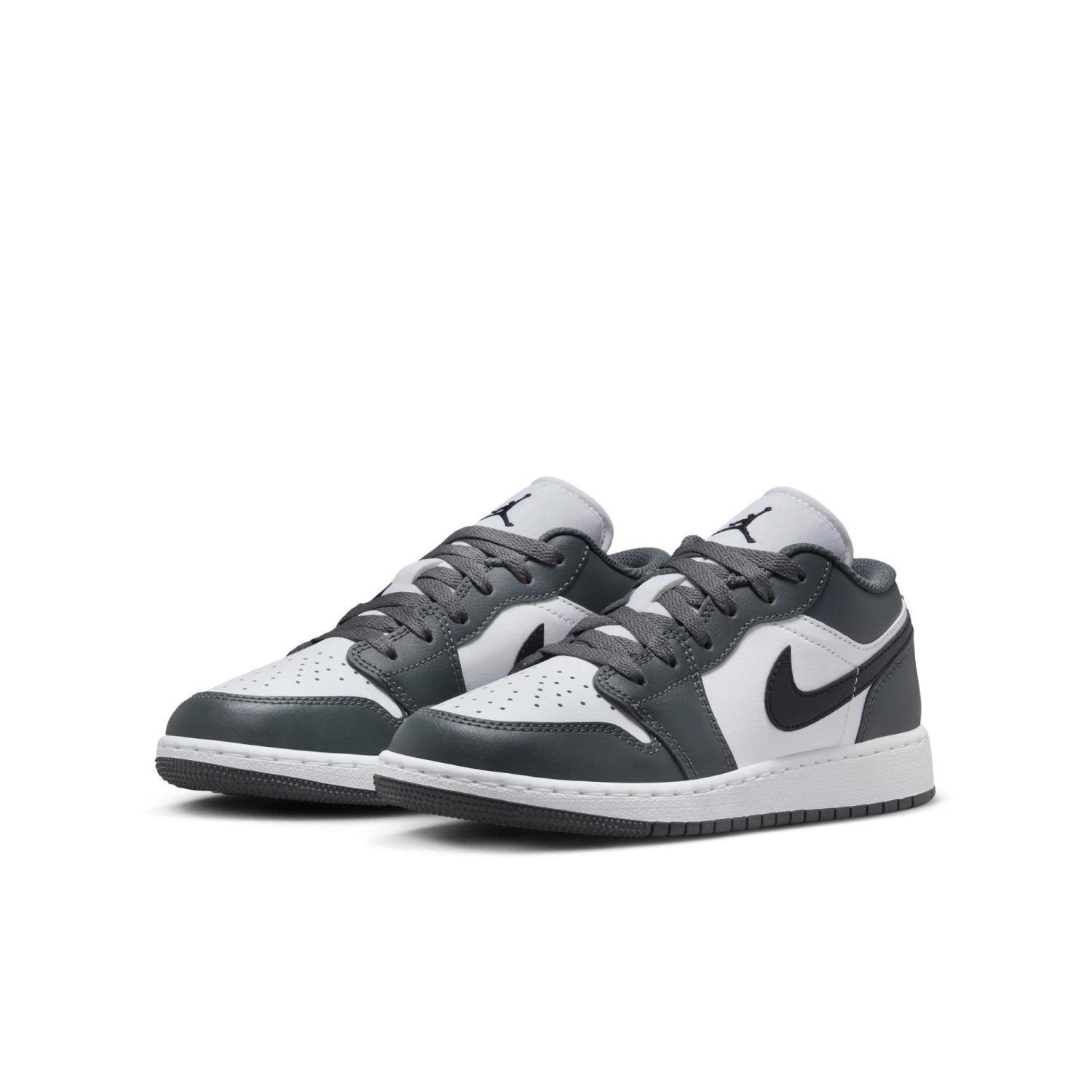 

Jordan Air Jordan 1 Low Iron Grey 553560-152 Children s shoes EU 36 белый/серый
