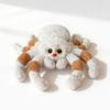 Spider Plush Toy 30/50cm Soft Stuffed Animal Red Nose Big Eyes Simulation Spider Doll Novelty Gift for Kids Adults