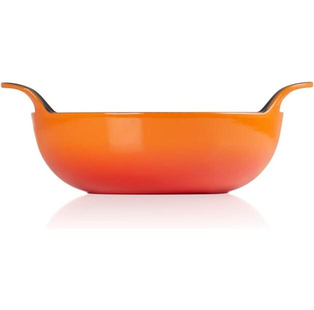 Le Creuset Classic Collection Balti Dish Cast Iron Casserole 25cm Oven Red (20142240900460)