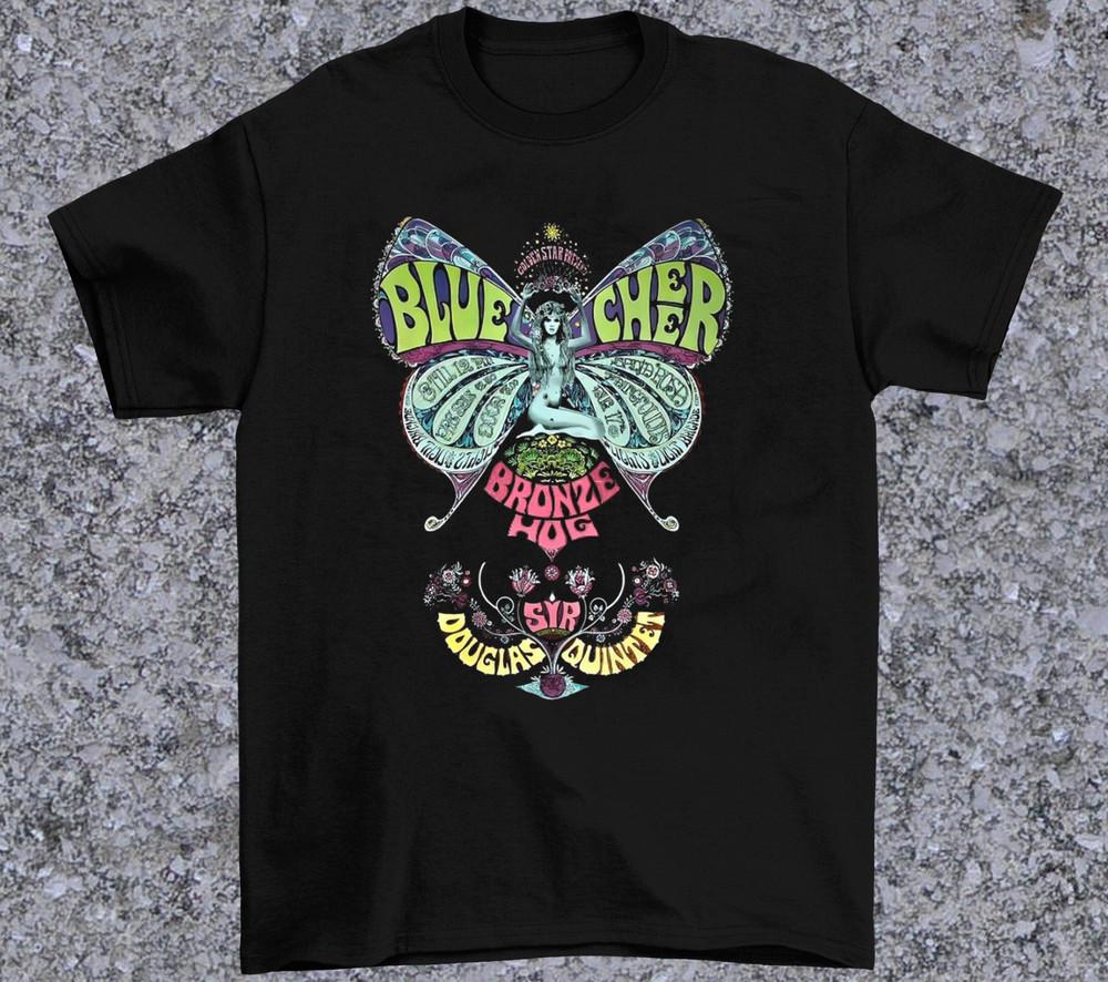 Blue Cheer Band Bronze Hog Rock T Shirt Black All Size Unisex T-Shirt L