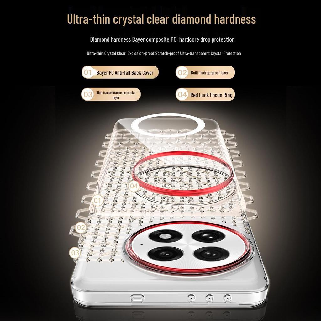 Honor Magic 8 Pro Thin Transparent Protective Case for Honor Magic 7