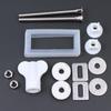 1Set Toilet Soft Close Hinges Seat Hinge Replacement Traditional Contemporary Toilet Lid Hinges Hardware Fixing Connector Parts