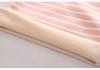 Children's Warm Striped High-Waist Underwear Set for Spring and Autumn - Plus Velvet for Babies, Toddlers, and Kids