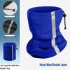 Adjustable Multifunctional Neck Warmer: Windproof Skiing & Cycling Gaiter for Autumn & Winter