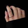 Japanese and Korean Simple New Titanium Steel Ring Korean Version Ins Couple Ring Fashion Versatile Bamboo