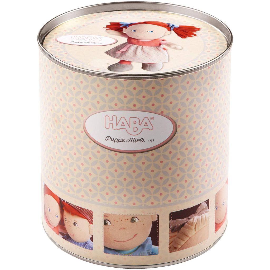 Miri doll in a tin 1 and Red-haired (HA5737) [HABA] [Ages up] [Used]