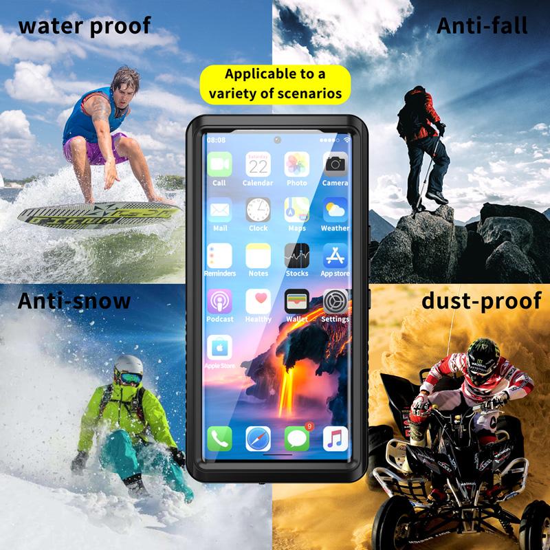 IP68 Waterproof Case For Google Pixel 7 7A 6 Pro 6A 4A Diving Swim Outdoor Sports Anti-fall Dust-proof TPU 360 Full Cover Armor