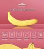 Mengyi Heaven's Love Banana Vibrator: 7-Mode Rechargeable Female Massager for Self-Pleasure.