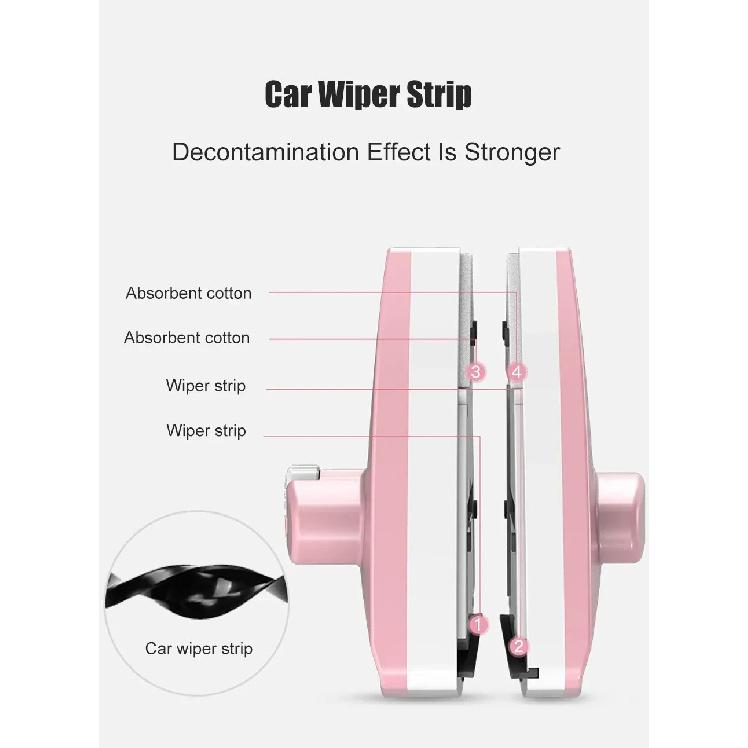 Adjustable Magnetic Window Cleaner 3-40mm Double-side Magnetic Window Brush Glass Clean Balcony Window Wiper Surface Cleaner