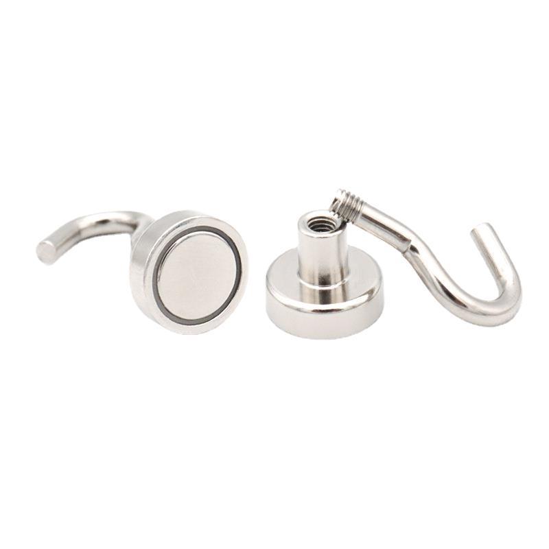 NdFeB E16 Strong Magnetic Hook with Suction Cup and Anti-Collision Design