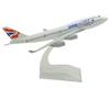 TANG DYNASTY 1/400 16cm British Airways Boeing B747 Alloy Airplane Model Toy