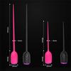 Silicone Urethral Sounding Vibrator Prostate Massager Insert Penis Plug Vibrators Sex Toys For Men
