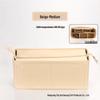 Custom Felt Cosmetic Bag Storage Organizer with Divider