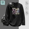 Jeanswest Life Men's Graphic Print Crew Neck Long-Sleeve T-Shirt
