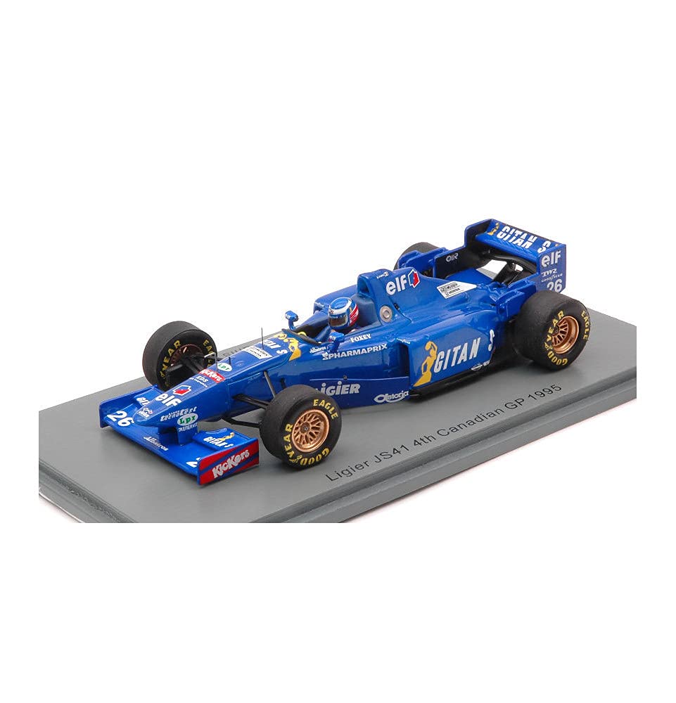 

Spark Ligier JS41 1995 F1 Canadian GP Panis 1/43 #26 O.