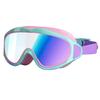 Children Swim Goggles UV Resistant Anti-Fog Transparent Large Frame Swim Glasses Diving Water Eyewears For Water Sport Training
