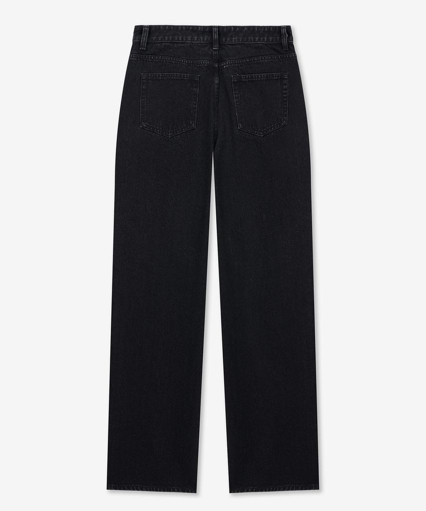 Tienjiti Straight Fit Denim Pants (Black) Tnpa6E106Bk