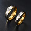 Romantic Forever Love Letter Couple Rings For Men Women Stainless Steel Rings Wedding Engagement Rings Anniversary  Gift