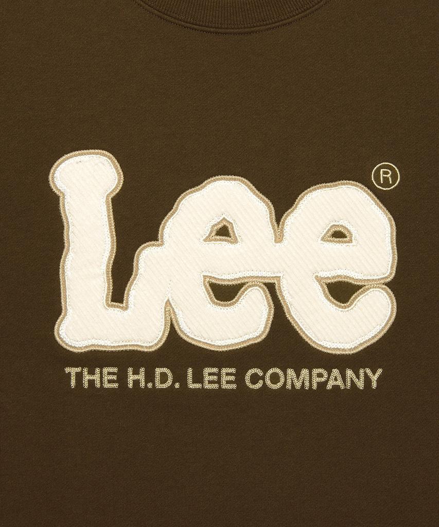 LEE Corduroy Big Twitch Fleece Sweatshirt Chocolate