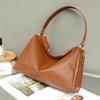 Fashion Vintage Genuine Leather Women's Top Layer Vegetable Tanned Cowhide Pillow Bag Women's Crossbody Handbag