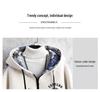 Men's Hip-Hop Hooded Jacket - Trendy Hong Kong Style, Loose Fit, Plus Size, Perfect for Spring and Autumn