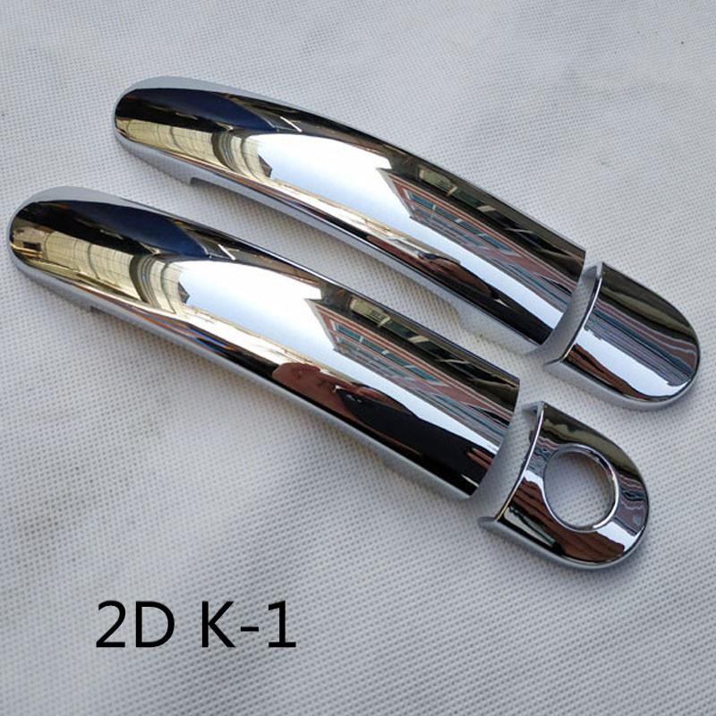 For Seat Leon 2 MK1 1m M1 Cupra MK2 2012  ABS Plastic Chrome Door Handle Cover Car
