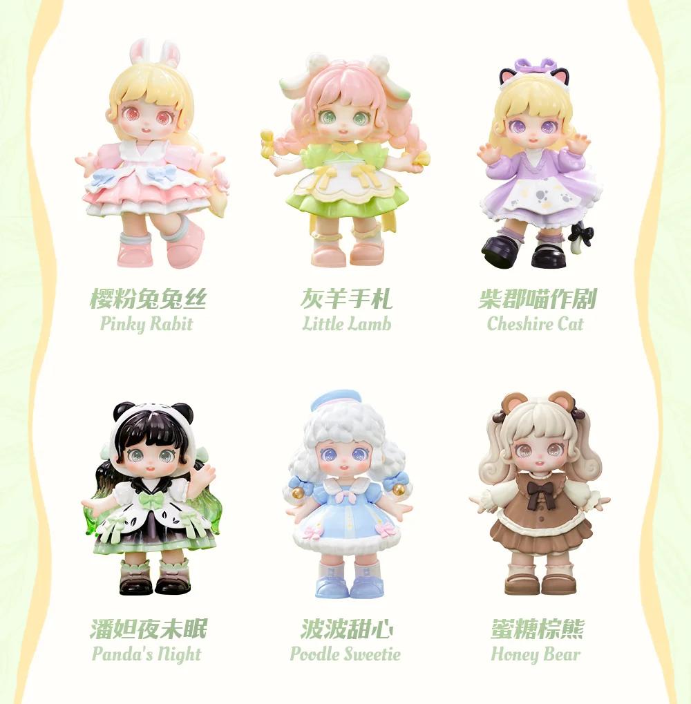 Jotoys Miana Tea Party In The Forest Series 13cm Cute Action Figure Toys Kawaii Anime Figures Dolls Toy Gift