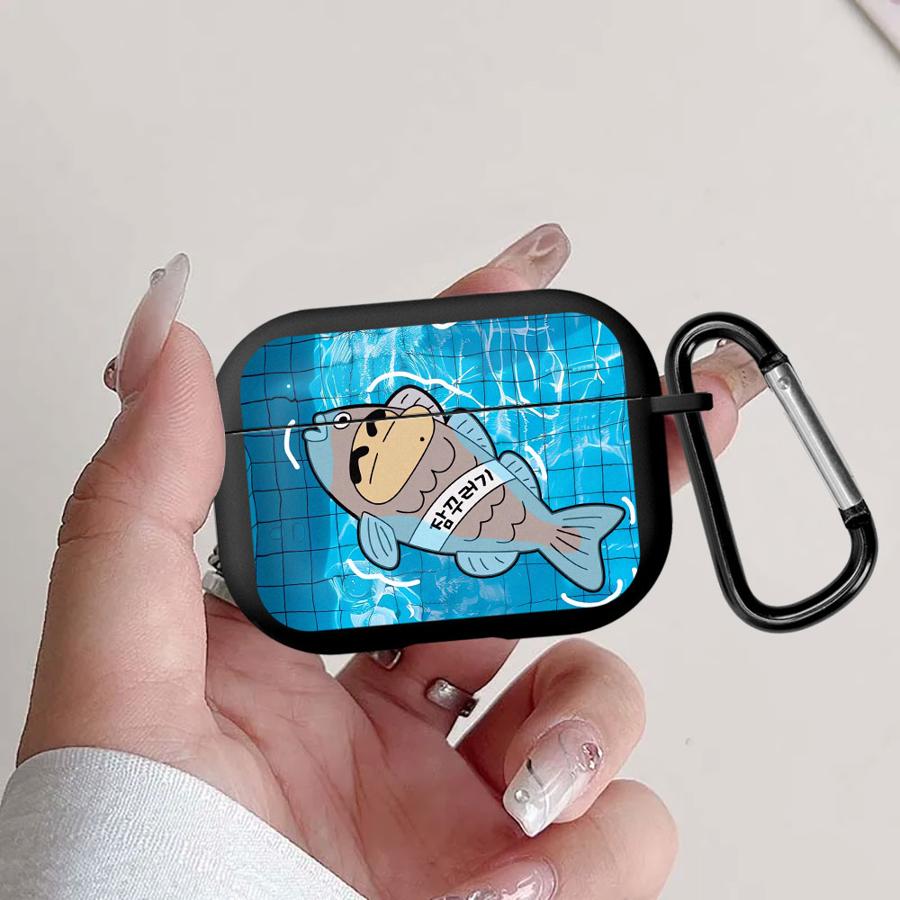 Case For Airpods 3 2 Pro2 1 Pro Pro3 4 Earphone Cases Cover Crayon Cute Shinchan