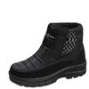 Men's Thick-Soled Waterproof Non-Slip Plush Snow Boots
