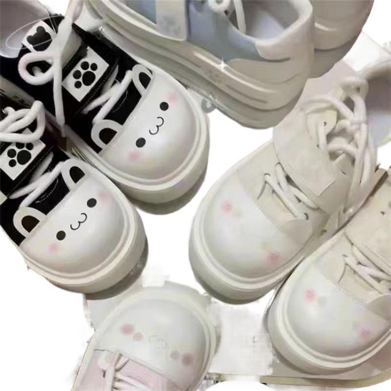 Popular Canvas Shoes Women's 2025 Autumn and Winter New Round Head Velcro Thin Breathable Flat-bottomed Sports Shoes