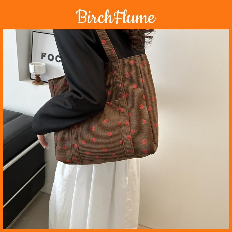 Trendy Street Canvas Tote Bag 2024 Spring New Large Capacity Minimalist Fashion Academy Style Handbag